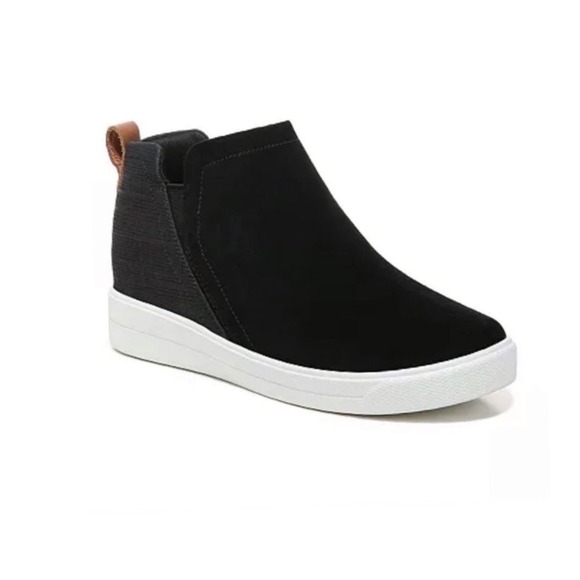 Vera Shoes - Ryka Women's Vera Wedge Casual Sneakers US Size 7.5 M Black Knit GUC